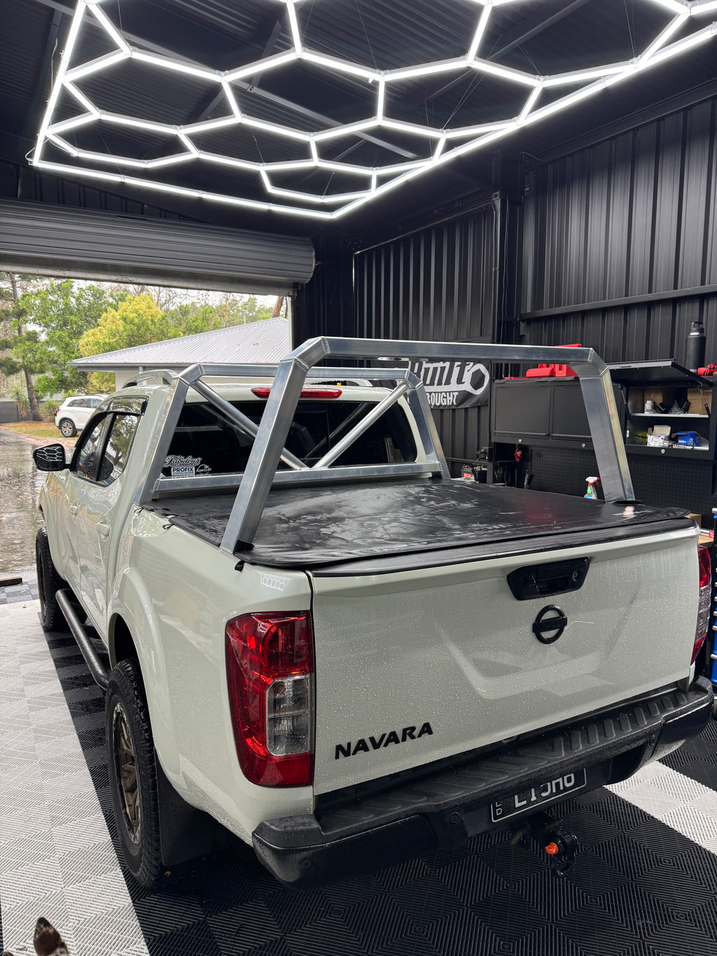 Premium Aluminium High Style Tub Rack with Custom Headboard | TIG Welded | Australian Made