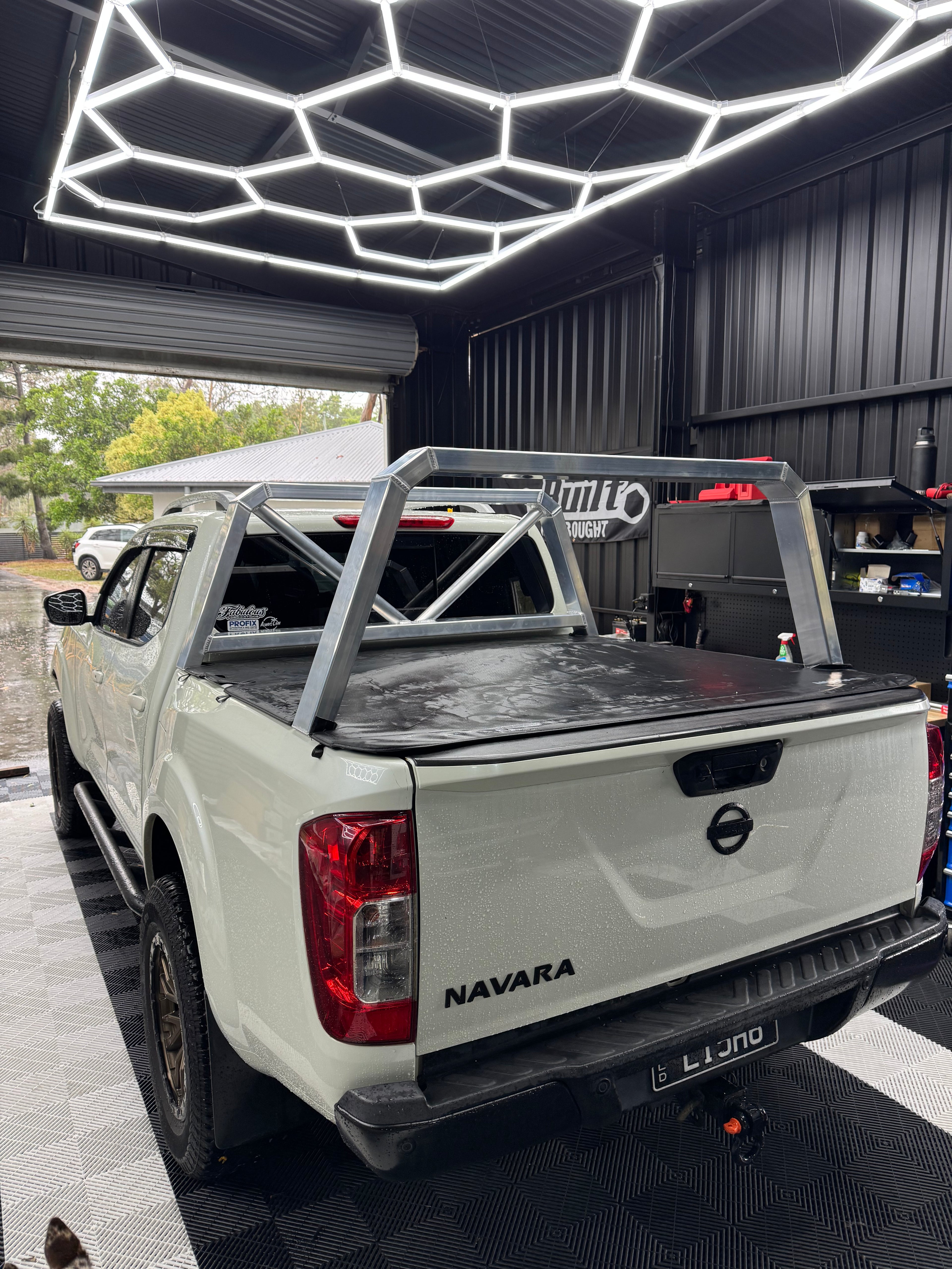 Premium Aluminium High Style Tub Rack with Custom Headboard | TIG Welded | Australian Made